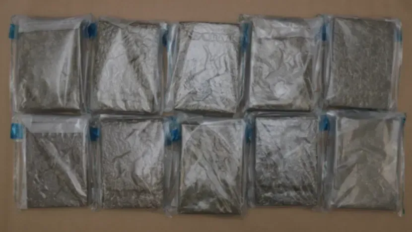 Erkek ve kadın Singapur'a 10 kilogramdan fazla esrar sokmaya çalışırken tutuklandı
