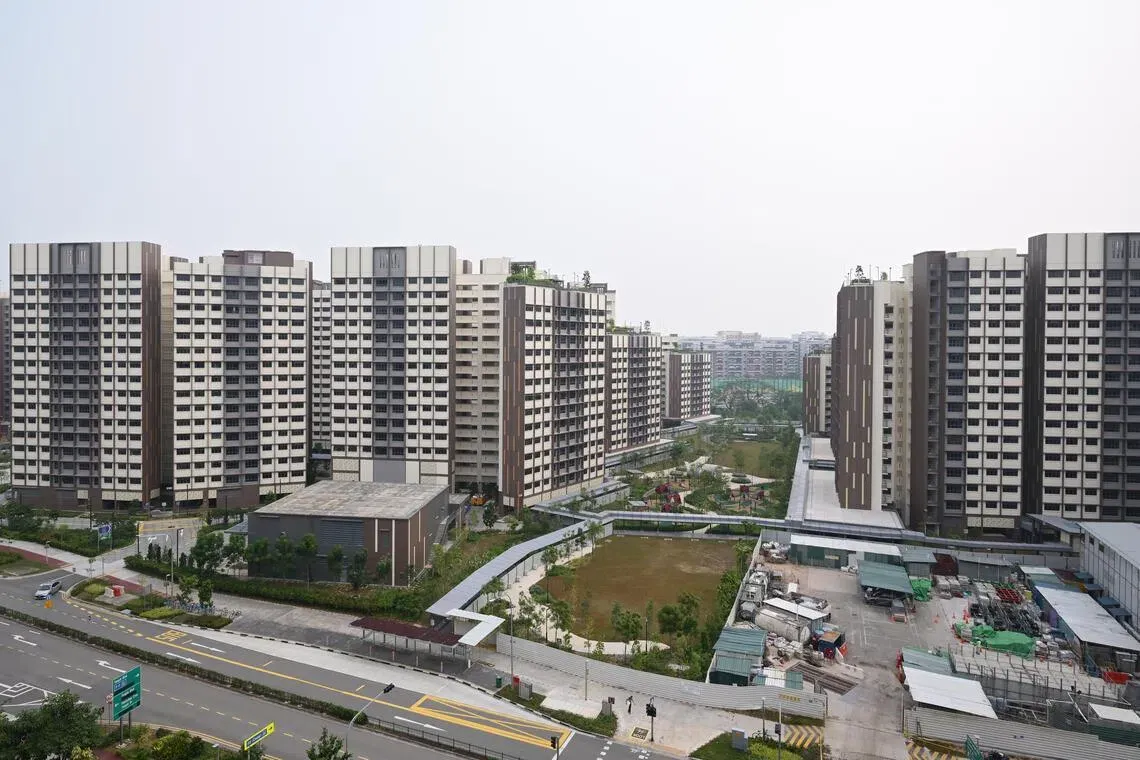 HDB Tengah BTO projesini yeni teknolojilerle tamamladı