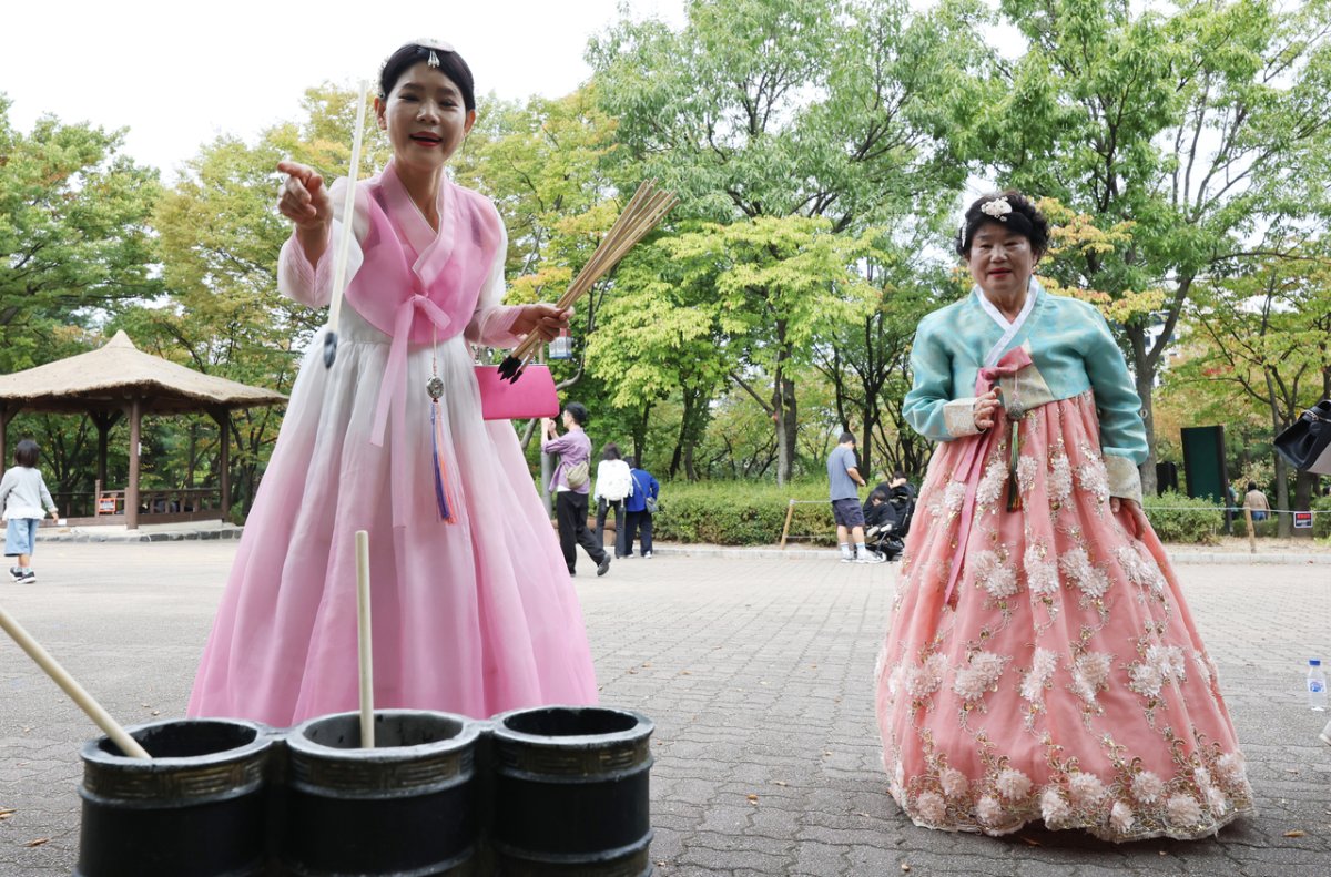 Seul'de Chuseok gelenekleri canlandı