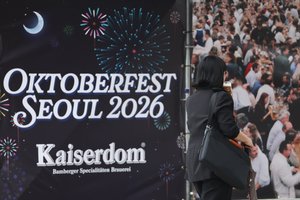 Seoul ilk resmi olarak tanınan Oktoberfest'e ev sahipliği yapıyor