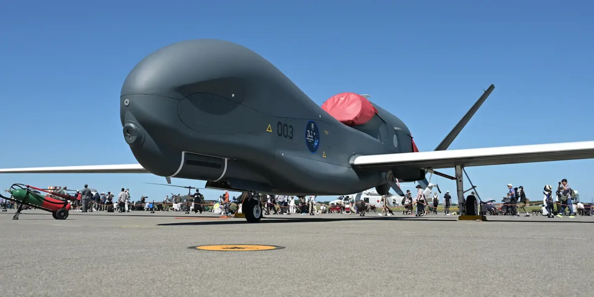 Japon Hava Öz Savunma Kuvvetleri Global Hawk drone kazasını doğruladı
