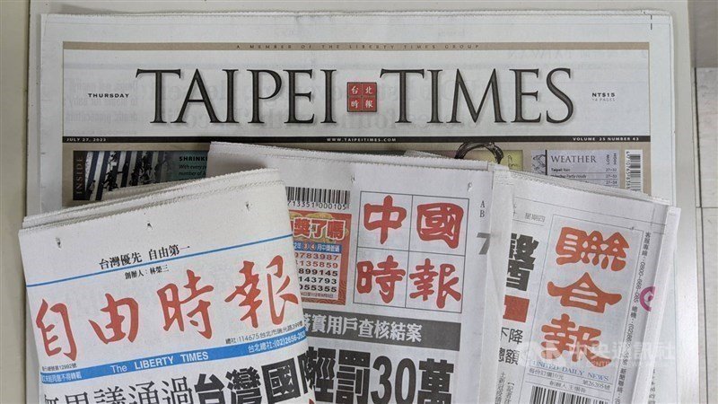 Taiwan'da manşet haberler