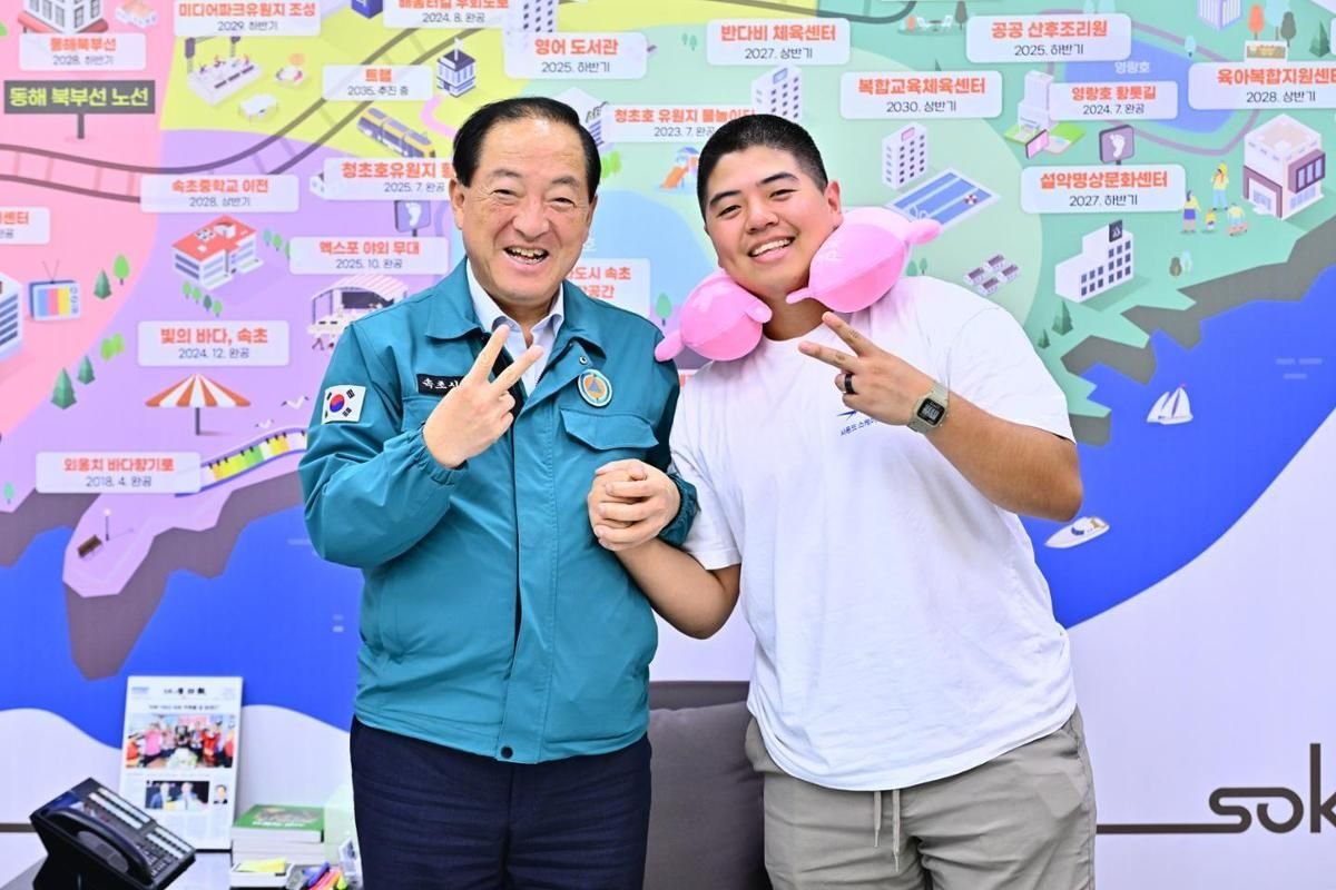 Guatemala'dan Sokcho'ya: genç adam babasının vatanında askerlik yapmak için geldi
