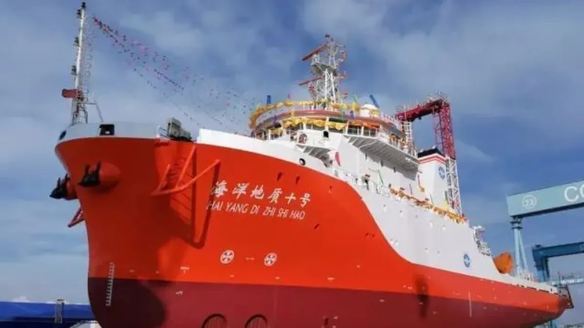 Çin araştırma gemisi Scarborough Shoal yakınında bir aylık görevi tamamladı