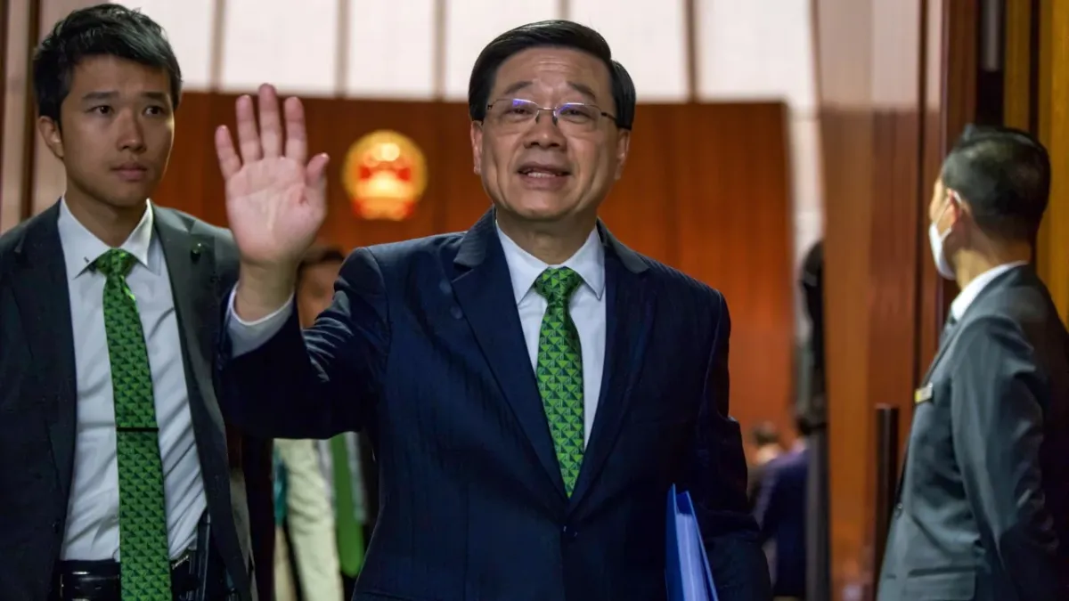Hong Kong'un beş yıllık planı kapitalizmi koruyacak, 'bir ülke iki sistem' ilkesi sürdürülecek: John Lee