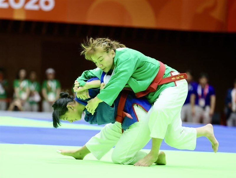 Tayvan kurash ve halterde Asya Oyunları'nda gümüş aldı