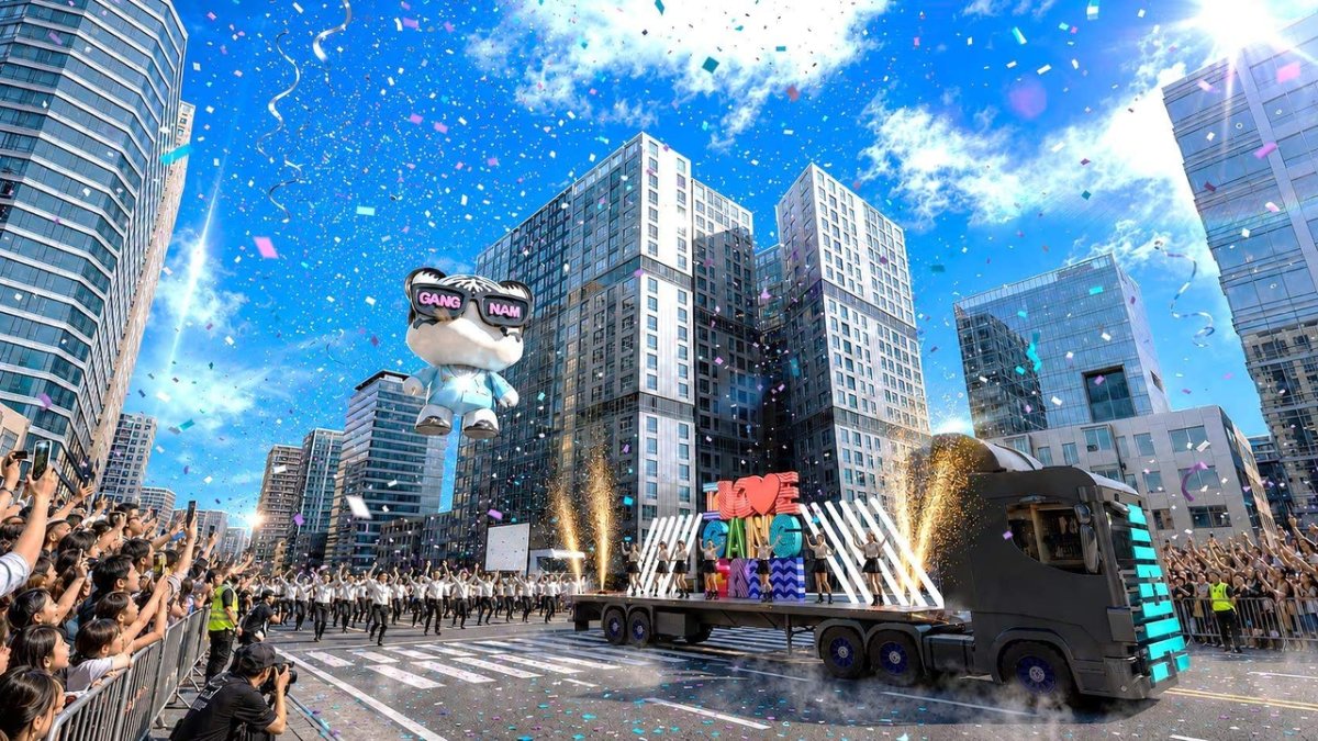 Psy 'Gangnam Style'ı Gangnam'a geri getiriyor