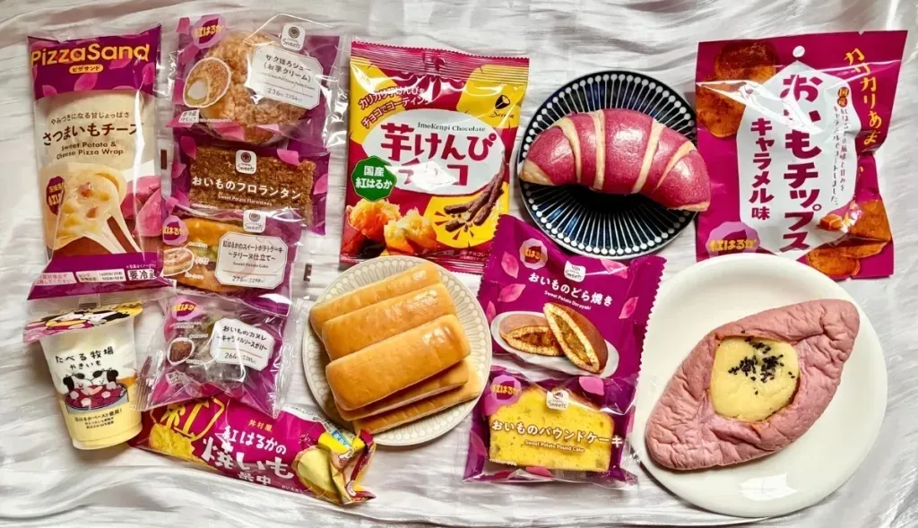 Hemen yenmesi gereken üç harika Japon market tatlı patates tatlısı ve daha sonra için 11 tanesi