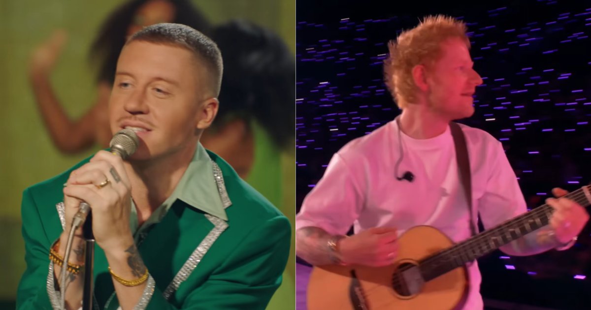 Macklemore Ed Sheeran'ın ABD turnesinden 'Free Palestine' açıklamaları sonrası çıkarıldı