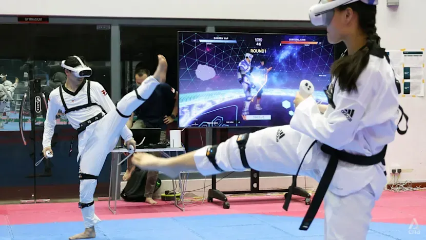 Sanal taekwondo Asya Oyunları'na çıkıyor, Singapur temsilcisi ilk kez sahneye hazırlanıyor