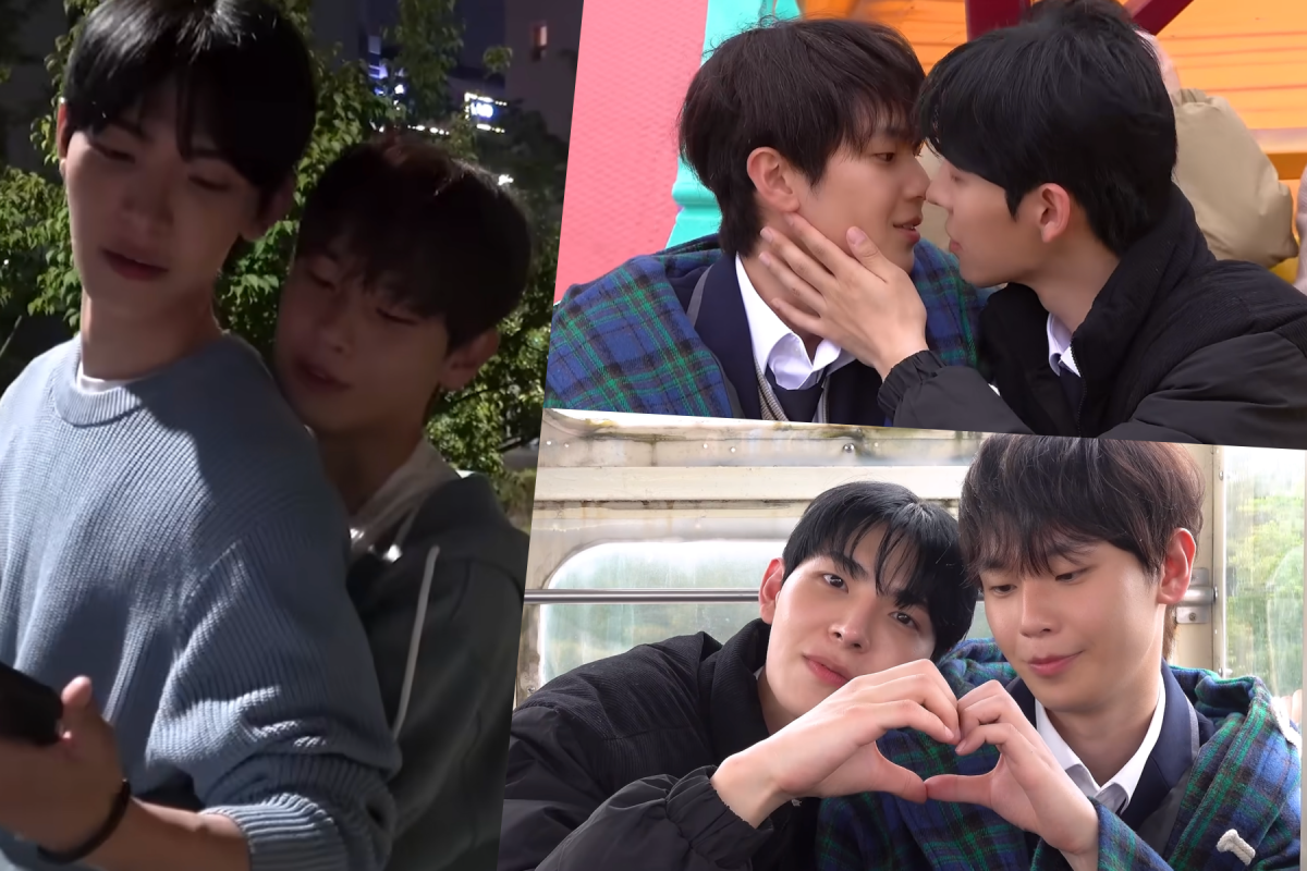 Seong In Ho ve Kim Do Min, "Summertime" Setinde Öpüşme Sahnelerini Çekerken Tatlı Kimya Sergiledi