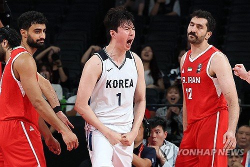 Güney Kore erkek basketbol finalinde