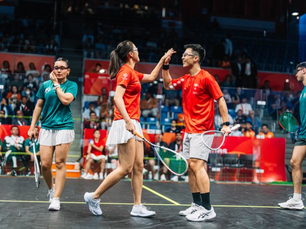 Hong Kong'a squash karışık çiftlerde iki madalya garantisi