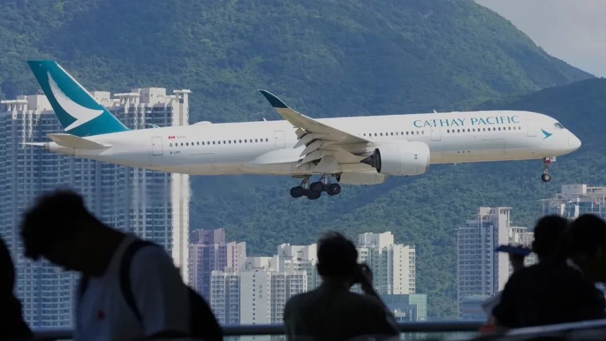 Cathay Pacific, Hong Kong'a 2030 sonrası uzun vadeli sürdürülebilir havacılık yakıtı planı çağrısı yaptı