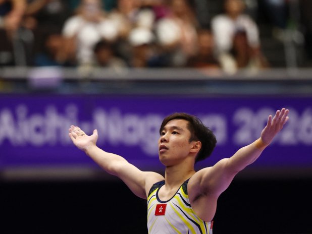 Ng Ka-ki atlama ile 2026 Oyunları'nda jimnastikte ilk madalyayı kazandı