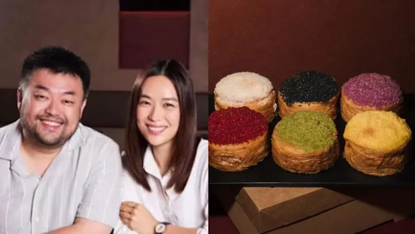Rebecca Lim'in aile fırını, Tay Ying ve Yang Guang Ke Le'den mooncake çeşitleri