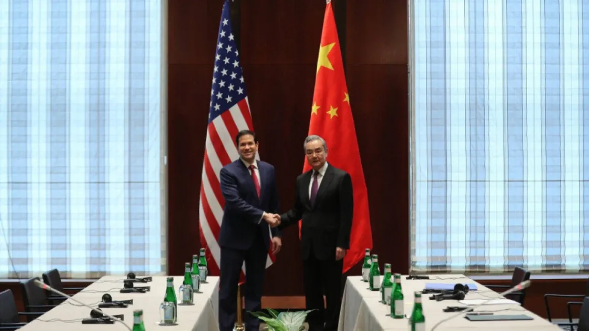 Çin Dışişleri Bakanı Wang Yi, Xi'nin ABD ziyareti öncesinde Rubio ile görüştü