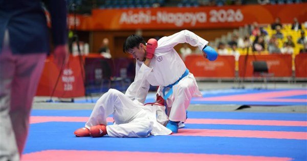 Shih Cheng-chung erkekler karate bronz madalyasını kazandı