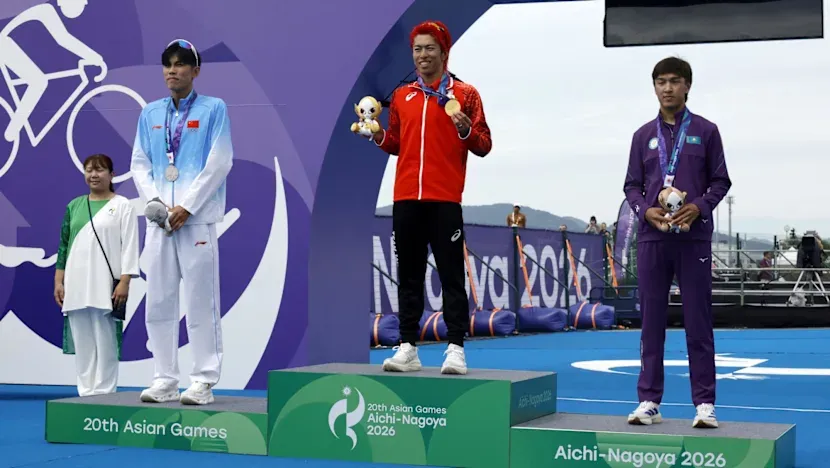 Japon triatlet Hojo Asya Oyunları'nda ilk altını kazandı