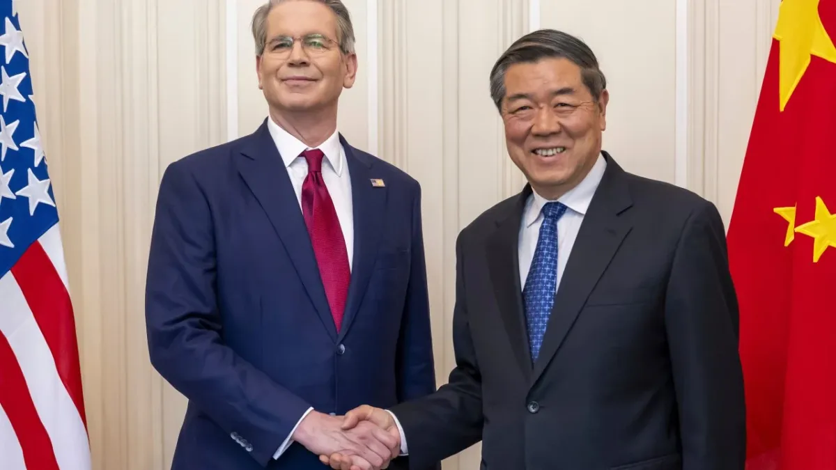 Scott Bessent, Xi'nin ABD ziyaretinden günler önce He Lifeng ile hafta sonu görüşmesini doğruladı