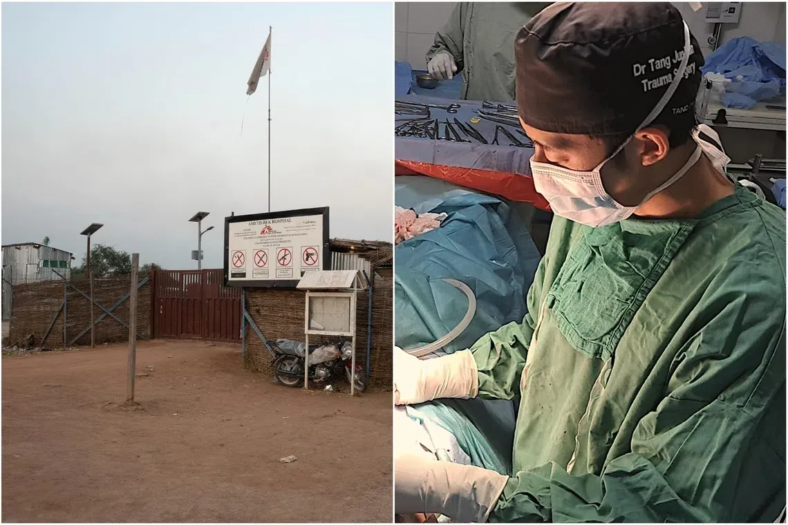 Azla daha fazlasını yapmak: İki Sudan arasında bir hastaneden Singapurlu bir cerrahın dersleri