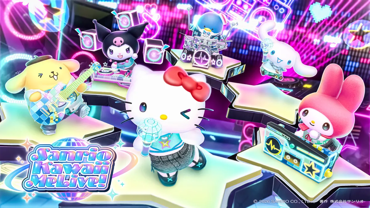 Sanrio'nun kendi akıllı telefon ritim oyunu gelecek ocak ayında yayınlanacak