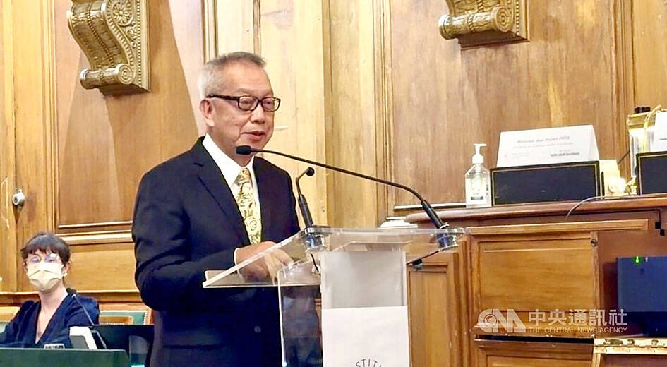 Tamkang ve Sorbonne akademisyenleri Tayvan-Fransa Kültür Ödülü'nü aldı