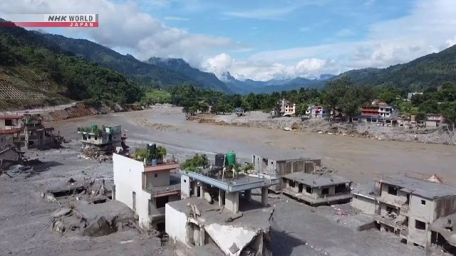 Japonya Nepal'deki ani sel ve çamur kayması kurbanlarını teşhis etmek için polis gönderecek