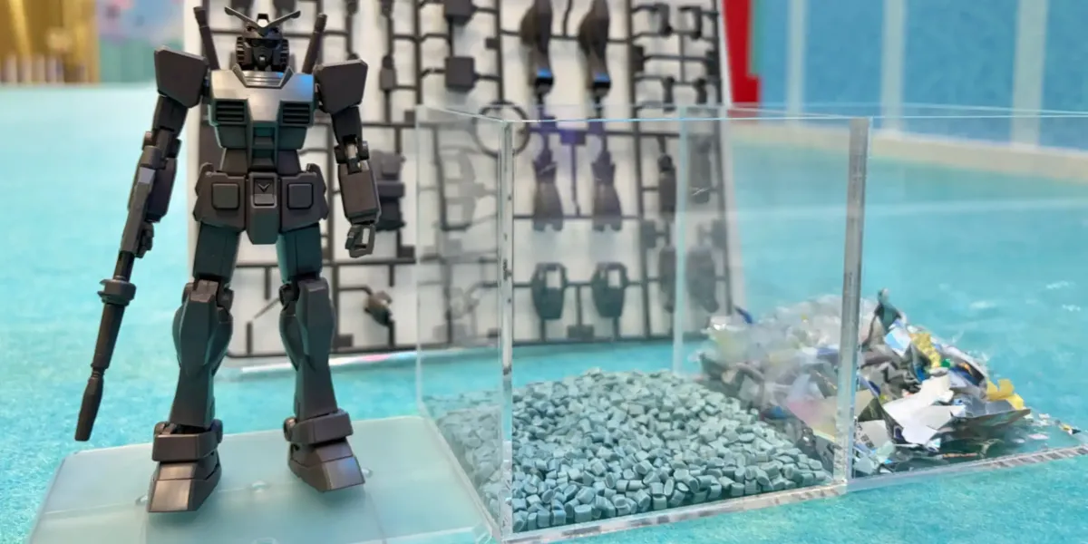 Bandai diş fırçalarını Gundam modellerine dönüştürmek için doğru tarifi buldu