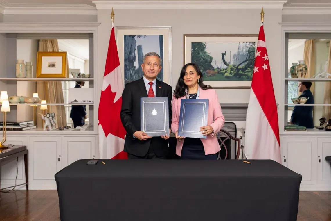 Singapur ve Kanada ekonomik ortaklık çerçevesi kurmak için ortak bildiri imzaladı