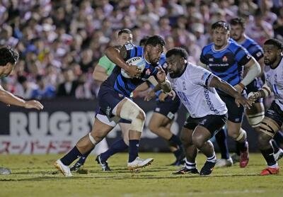 Rugby: Japan Fiji'nin Pacific Nations Cup hakimiyetini 20-15'lik galibiyetle sonlandırdı