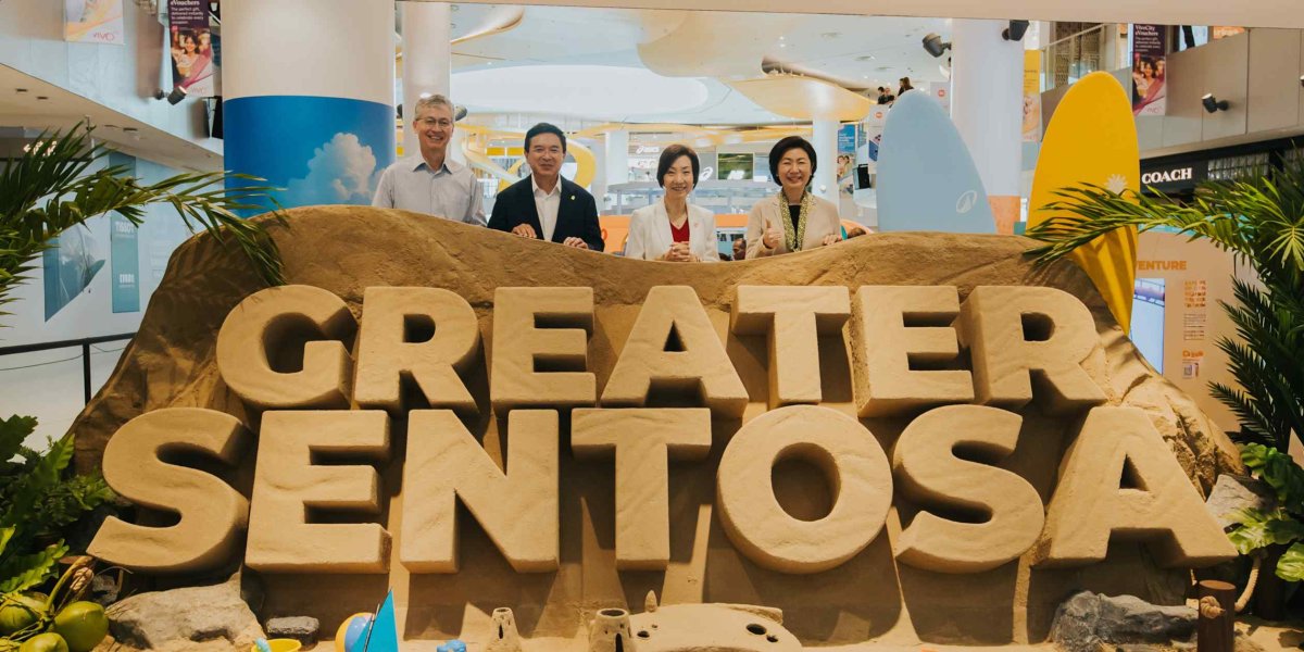Singapur Sentosa yenilemesinde oyun değiştirici cazibe merkezleri hedefliyor