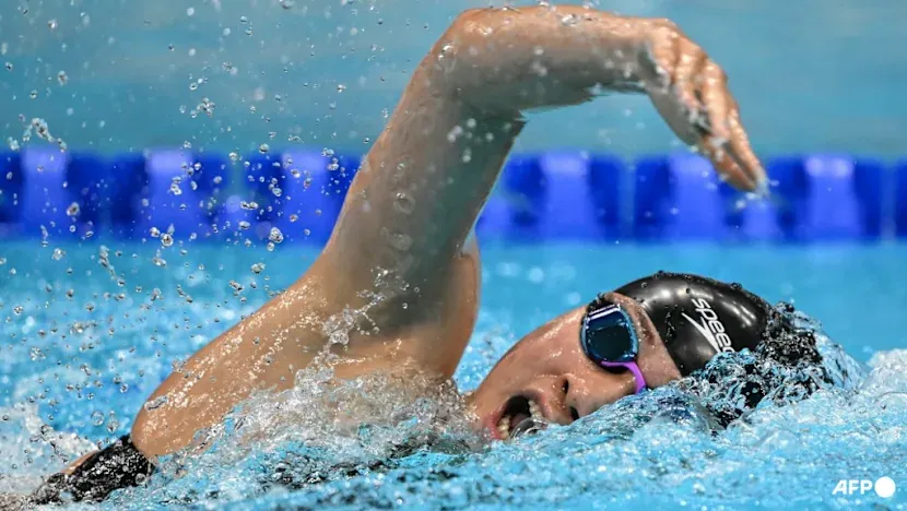 Gan Ching Hwee Asya Oyunları'nda 800 metre serbestte gümüş alarak Japonya'da üçüncü madalyasını kazandı