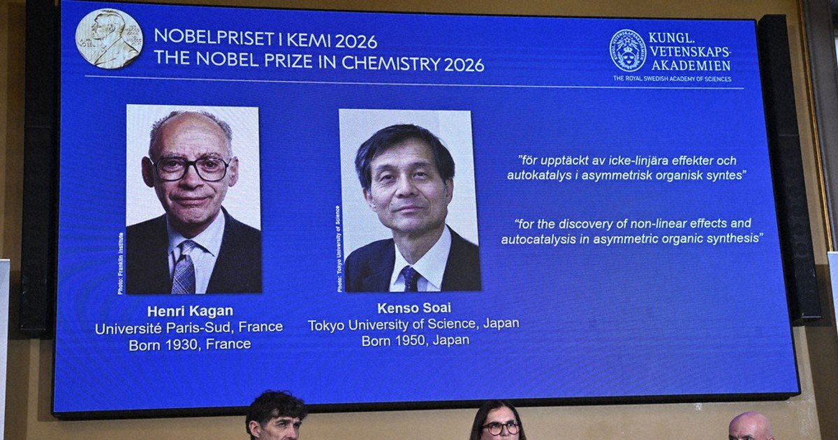 Nobel Kimya Ödülü 'ayna görüntüsü' bilmecesini çözen Fransız Henri B. Kagan ve Japon Kenso Soai'ye verildi