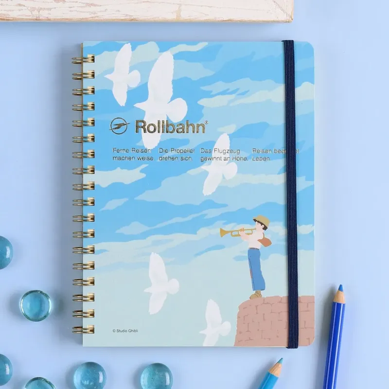 Studio Ghibli, Japon kırtasiye markası Rollbahn iş birliğine 3 yeni defter tasarımı ekledi