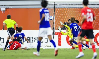 Asya Oyunları'nda Japonya erkek futbol finalinde Güney Kore'ye 1-0 yenildi