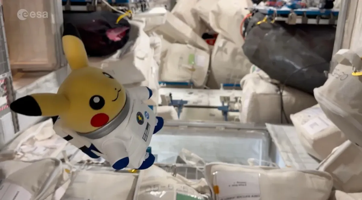 Pokemon'un maskotu Pikachu uzay yolculuğu yaptı: Görüntüler yayınlandı