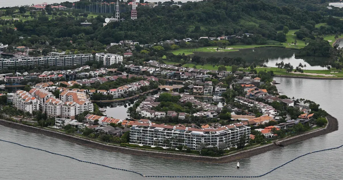 Kara para aklama davasından el konan 3 Sentosa Cove villası Singapur'da satışa çıktı