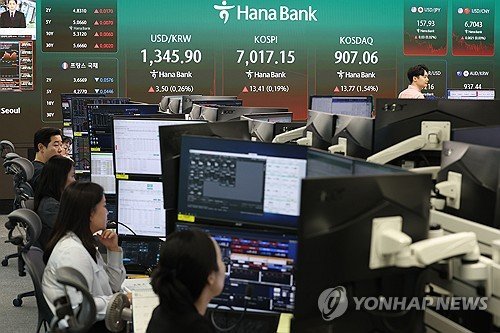 Seul borsası güne yükselişle başladı, kâr satışlarıyla 6.995,60 puana geriledi